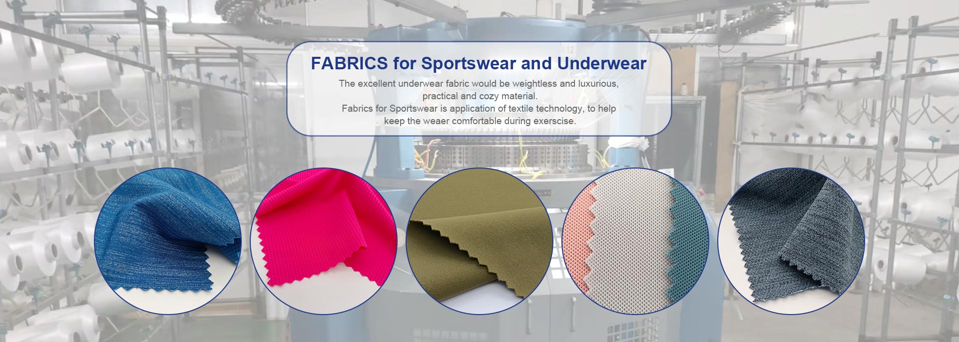 Fabric, Sportswear fabric, Underwear fabric, texturing machine spare ...